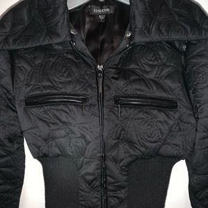 BeBe cropped jacket! Super cute & flattering.